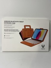 Paul B Wireless Bluetooth Tablet Keyboard Case For iPad 10th 10.9