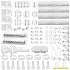 313Pcs Cable Management Kit - Reusable Cord Organizer for Desk, White, Tidy Up C picture