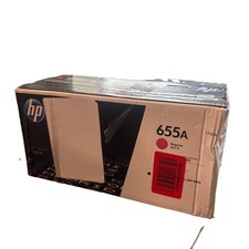 HP 655A Magenta CF453A Original LaserJet Toner Cartridge Sealed Bag Damaged Box picture