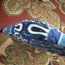 Vera Bradley Blue Paisley Cloth Pouch for Computer and IPad  picture