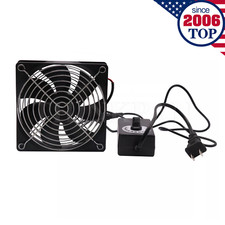 120mm X 25mm AC Powered Computer Fan with AC Plug 110V 120V  Variable S picture