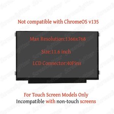 Screen For ASUS Chromebook Flip C214M C214MA OnCell Touch IPS HD 1366x768 LCD  picture