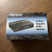NIB TRENDNET -8-Port Gigabit PoE+Switch-TPE-TG80g NEW SEALED  picture
