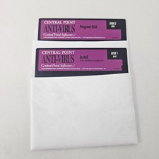 Central Point Anti-Virus Software DOS 1991 Vintage 5.25