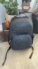 Crocs Black Backpack – New with Tag – Black Laptop/School Backpack picture