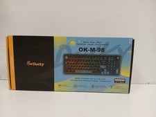 Ducky OK-M-98 Wireless Mechanical Keyboard, Black   (#1) picture