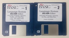 True BASIC Silver Edition 2 Disk Set IBM PC 3.5 Floppy Programming picture