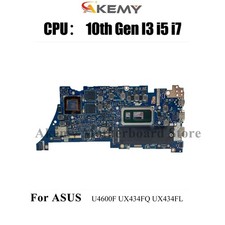 UX434FQ Laptop Motherboard For ASUS UX434FQ U4600F UX434FL Mainboard W/CPU picture