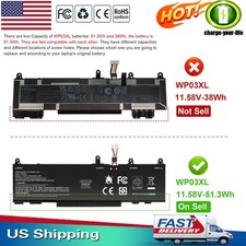WP03XL Battery for HP x360 1040 G9 G10 EliteBook 830 840 845 860 G9 G10 G11 NEW picture