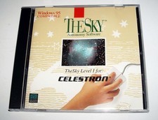 The Sky Astronomy Software TheSky Level 1 for Celestron PC Windows 95 Software picture