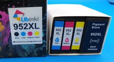 HP 952XL Ink Cartridges Ubinki 952XL Compatible Ink Cart HP Office Jet Pro - NEW picture