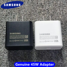 Genuine Samsung 45W Super Fast Charger Adapter USB-C Cable Galaxy S25 S24 S23 5G picture