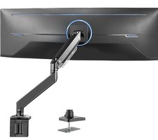VIVO Premium Aluminum Heavy Duty Single Monitor Arm Ultrawide Up To 49 Inches picture