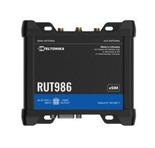 Teltonika RUT986 INDUSTRIAL GLOBAL LTE CAT 4 ROUTER, Telit Cat 4 Modem, 4x Et... picture