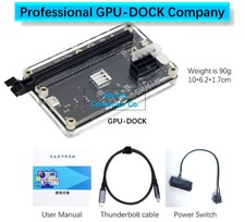 XOYO GPU-Dock eGPU External Graphics card dock for thunderbolt 3/4 USB4,Portable picture