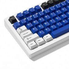 Custom Blue PBT Keycaps Set Compatible with Cherry MX Mechanical Keyboard picture
