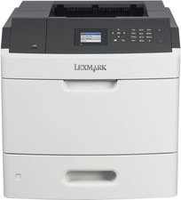 Lexmark 40G0100 MS810n Network-Ready Fast Monochrome Laser Printer busy Office picture