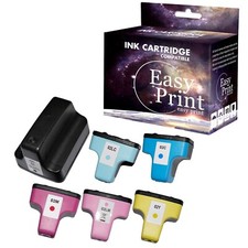6PK replace for HP02 Ink Cartridge fit for PhotoSmart 3108 3110 8230 Printer picture