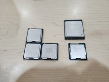 Intel CPU Lot 5 Pack - Core 2 Quad Q6600, Q6700, i7-3770, Xeon E5-2640 picture