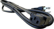 16AWG 6ft US 3-Prong 90° Right Angle C13 AC Power Cord Cable 13A NEMA 5-15P Plug picture