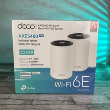 TP-Link Deco AXE5400 Tri-Band WiFi 6E Mesh System (Deco XE75 Pro) - 2.5G WAN/LAN picture
