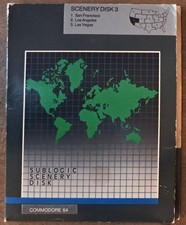 C64 - Commodore 64 Disk / Flight Simulator - Scenery Disk 3 / subLOGIC picture