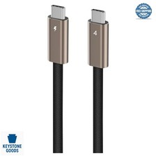 USB C to USB C Cable 3.3FT 40Gbps USB4 Thunderbolt 4 Compatible Nylon Braided picture