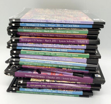 Large Lot Apple Macintosh Developer Connection CD Series 2001 Sealed Software picture