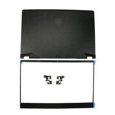 New Back Cover+Bezel+Hinges For MSI GE66 Vector GP66 MS-1541 MS-1542 1543 Black picture