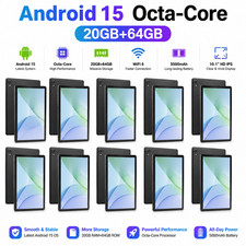 10pack 10.1” IPS Android 15 Tablet |20GB+64GB | 5MP+8MP | Wi-Fi 6 | 8-Core picture