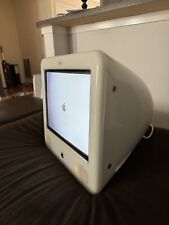 Vintage Apple eMac A1002 All in One Power PC W/ Keyboard & Mouse A1048 Working picture