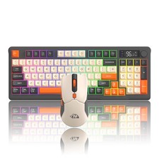 T96 Wireless Gaming Keyboard and Combo,Dual Bluetooth//2.4G RGB Backlit Mecha... picture