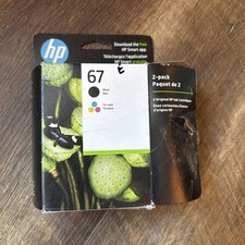 New Genuine HP 67 Tricolor Ink Cartridge EXP 07/2026 **READ** Color ink only picture