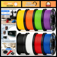 Multi-Color PETG 3D Printer Filament Bundle, 250g x 8, High Quality, Durable picture