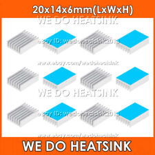 20x14x6mm Heatsink Radiator Electronics Cooler With Thermal Pads for MOS GPU IC picture