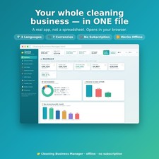 Cleaning Business Software Pricing Profit Calculator Invoice Maid Service App picture