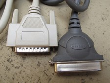 Qty 2 - NEW Parallel Printer Cable Centronics 36 Pin to DB25 Pin  BELKIN PRO picture