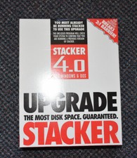 STACKER 4.0 UPGRADE PC DOS/Windows 1994 Full Retail Box picture
