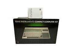 Rare Vintage Texas Instruments COMPACT COMPUTER 40 CC-40 CC40 6k Complete wPower picture