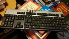 2-HP KU-0316  USB  KEYBOARDS , CLEANED AND TESTED . picture