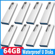 Metal USB 3.0 64GB USB Flash Drive Memory Stick Thumb Pen Drive LOT 1 2 5 10 100 picture