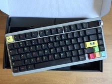 Aula Nova75 Smart Screen Custom Mechanical Keyboard - Dark Knight Black picture