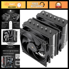 High-Performance CPU Cooler, 6 Heatpipe Design, Dual 120mm PWM Fans, AM5/Intel C picture