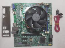 PowerSpec H81H3 WM V1 Motherboard Intel Pentium G3250 4GB RAM, IO Shield # 1762 picture