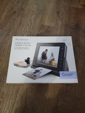 Brookstone iConvert Instant Scan Digital Frame- 8