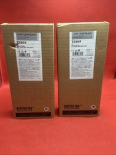 Lot Of (2)Epson 2021 Light Light Black Ink T5969 Stylus Pro 7900 9900 7890 9890 picture