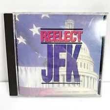 Re-Elect JFK CD-ROM for Mac & Windows Vintage Rare PC Game 1995 Reelect Software picture