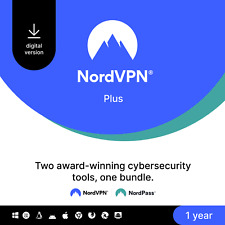 NordVPN Plus — 1-Year VPN & Cybersecurity Software Bundle Subscription picture