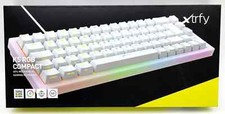 Xtryfy K5 RGB LED Compact 65% Mechanical Wired Gaming Keyboard - White picture