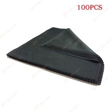 100 pcs High Quality Microfiber Cleaning Cloths for Lens Glasses TV Phone Screen picture